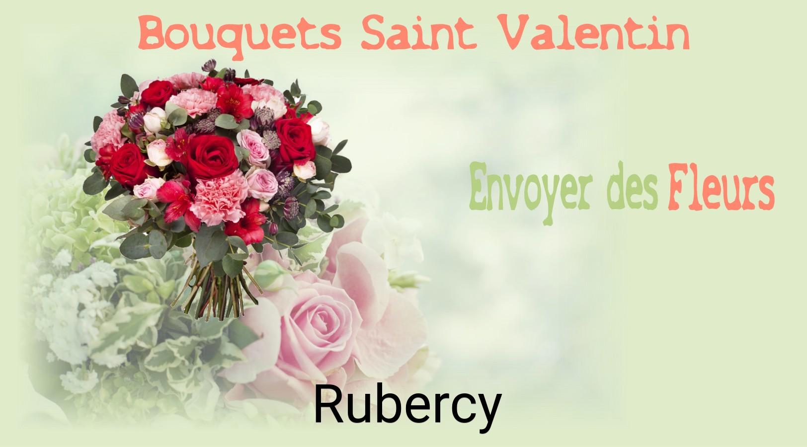 Roses de Saint-Valentin livrées à Rubercy